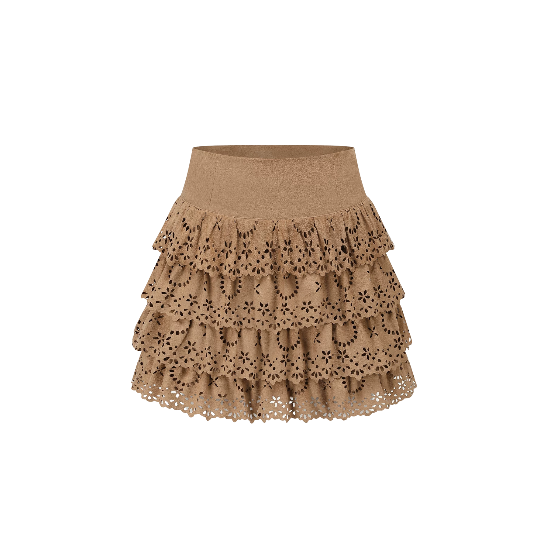 Bear Tomato Red Fishbone Dress