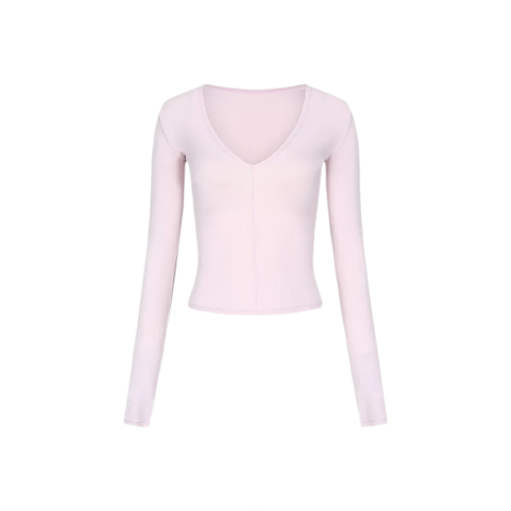Deep V Slim Top