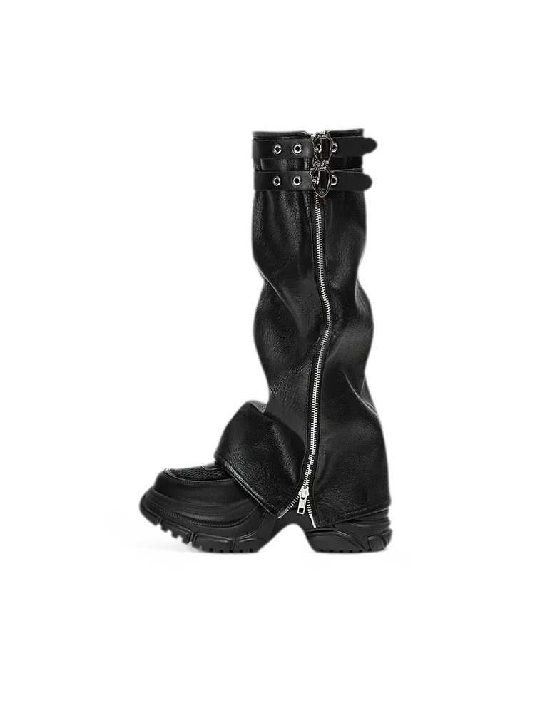 Retro Platform Sneakers