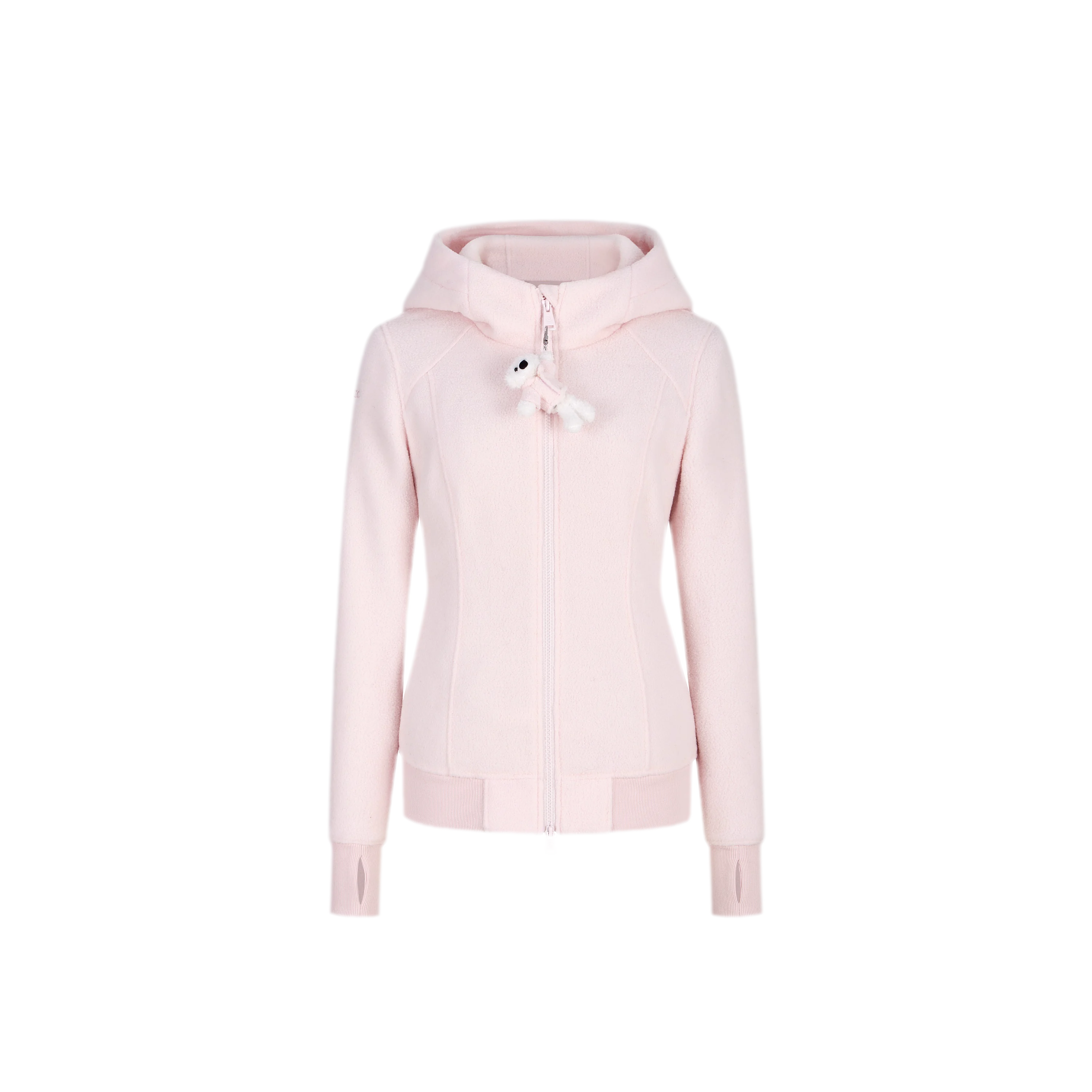 Soft Fleece Slim-Fit Hooded Jacket