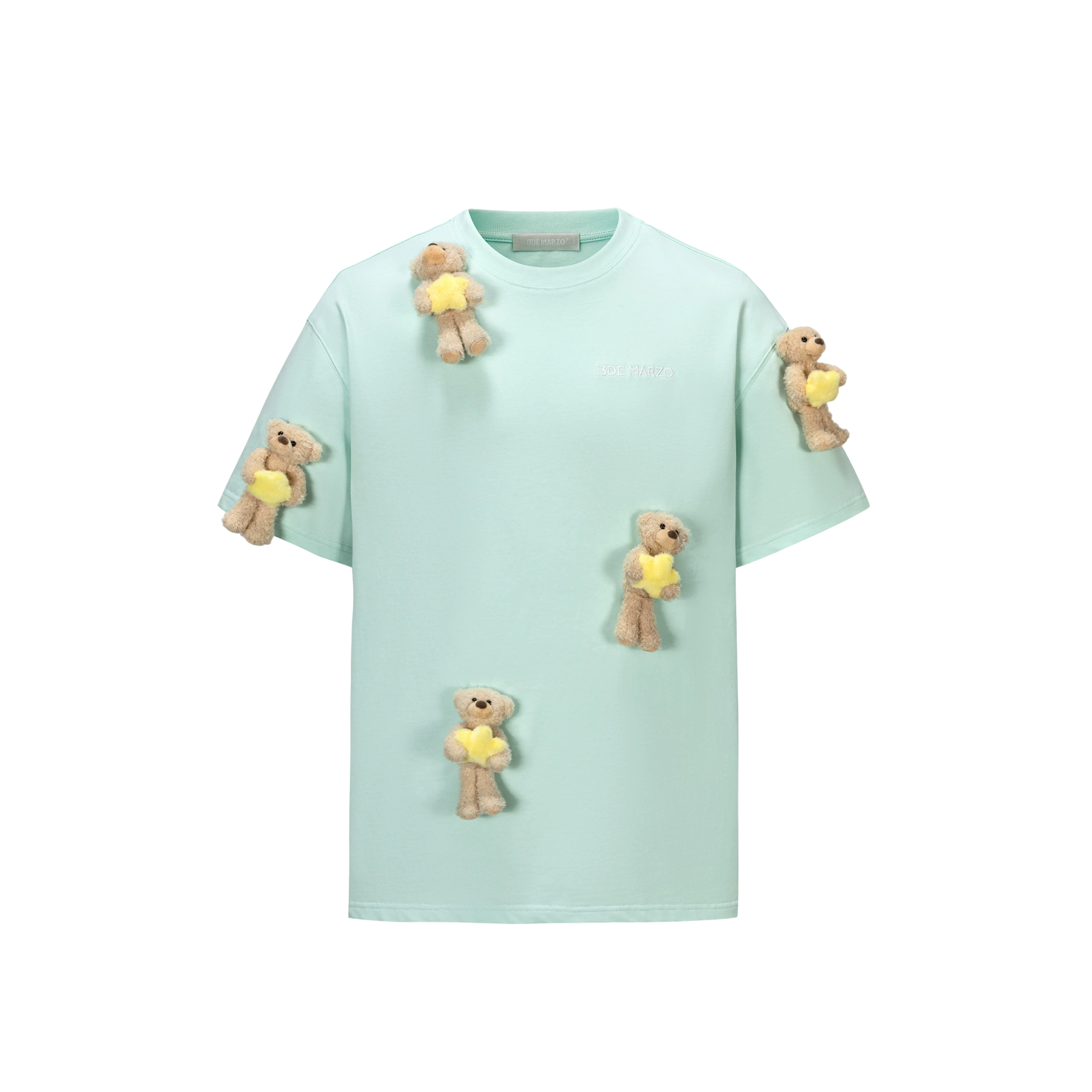 Bear Hug Star Print T-shirt