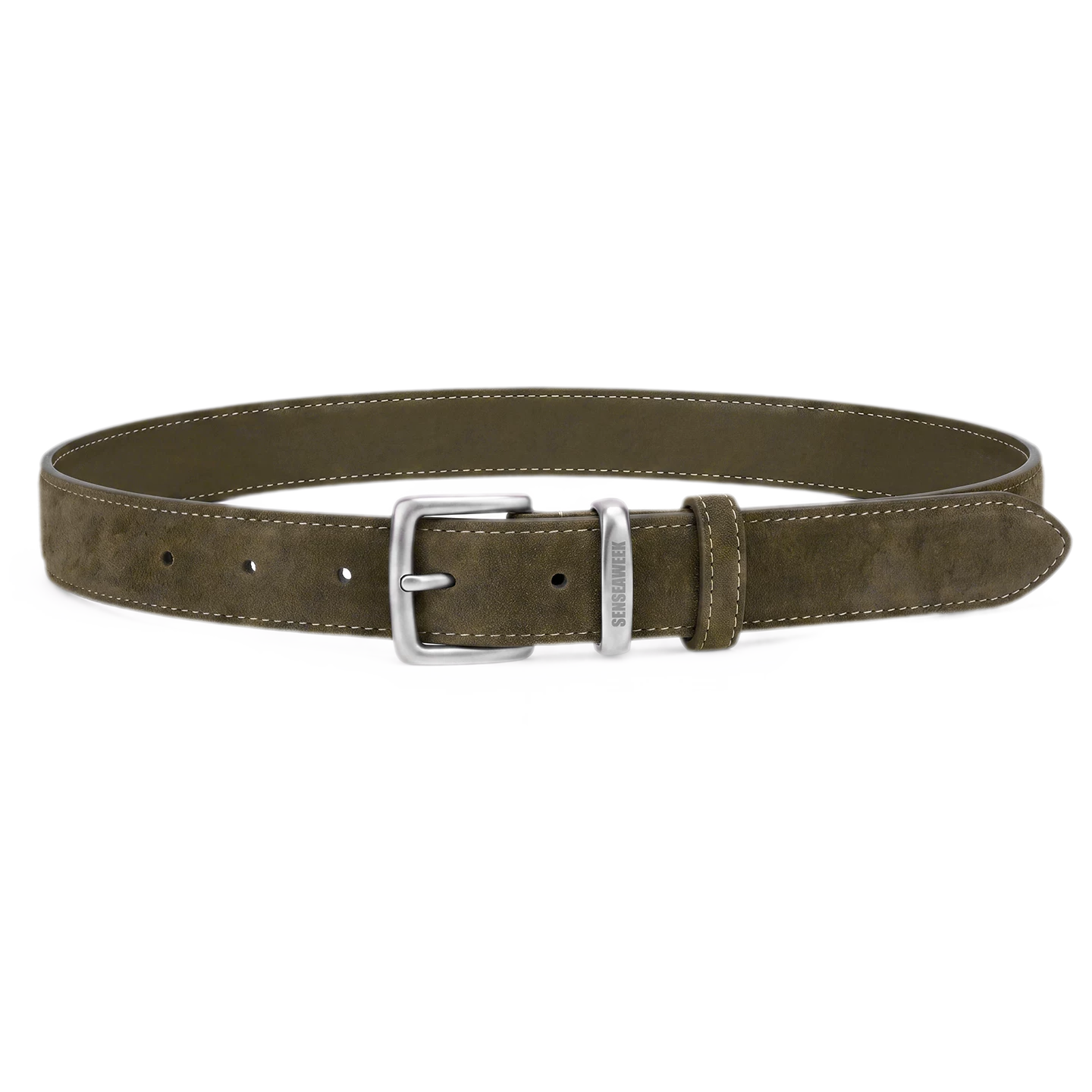 Vintage Suede Pin Buckle Belt