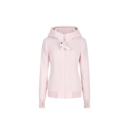 Soft Fleece Slim-Fit Hooded Jacket