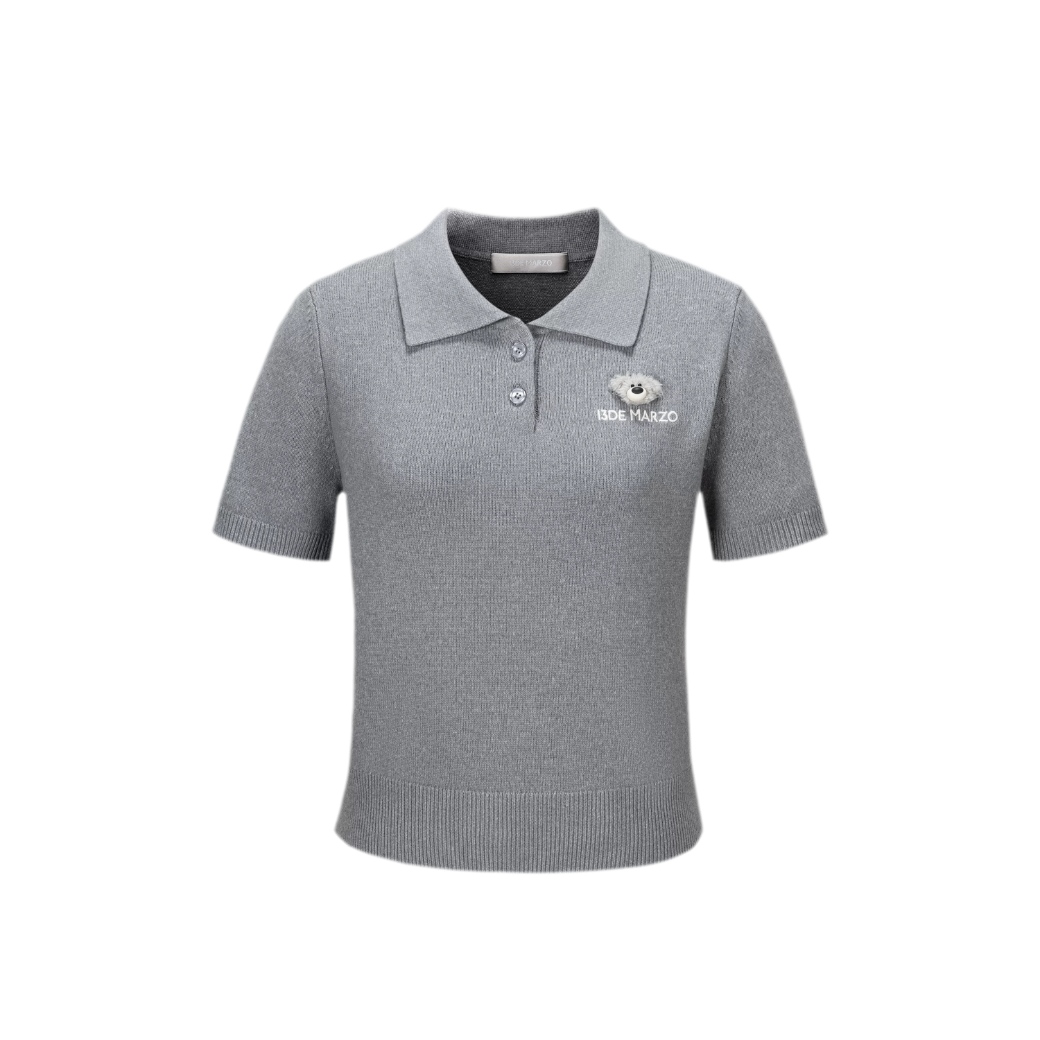 Polo Knit Short Sleeve Tee