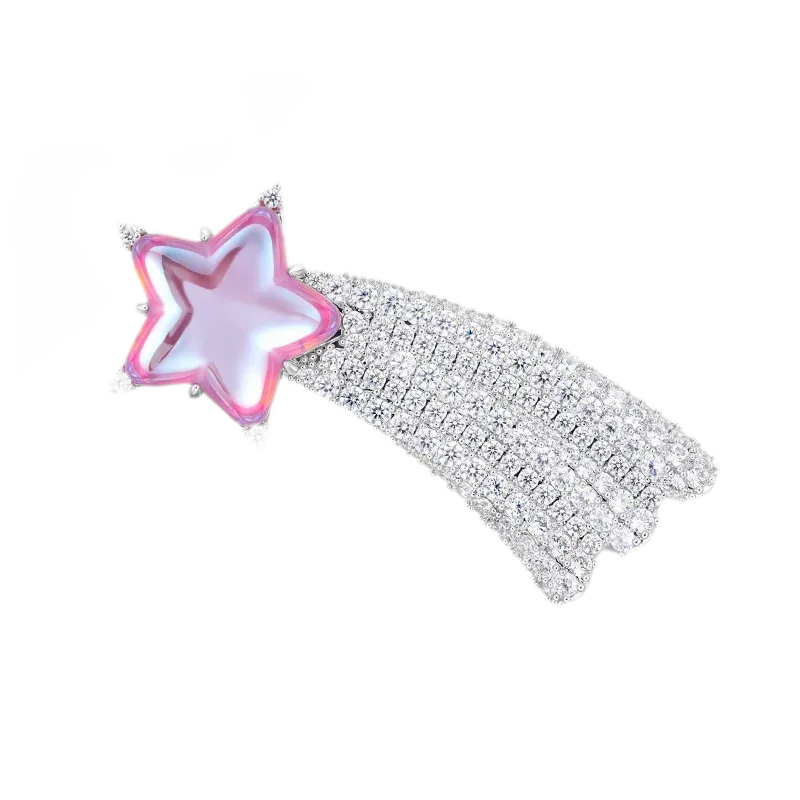 Crystal Star Hair Clip