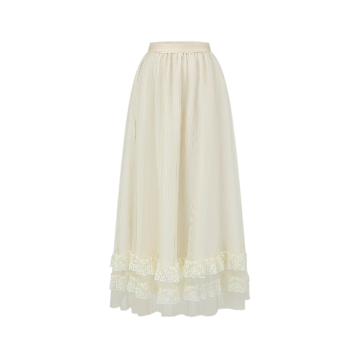 Ruching Rose A-Line Dress