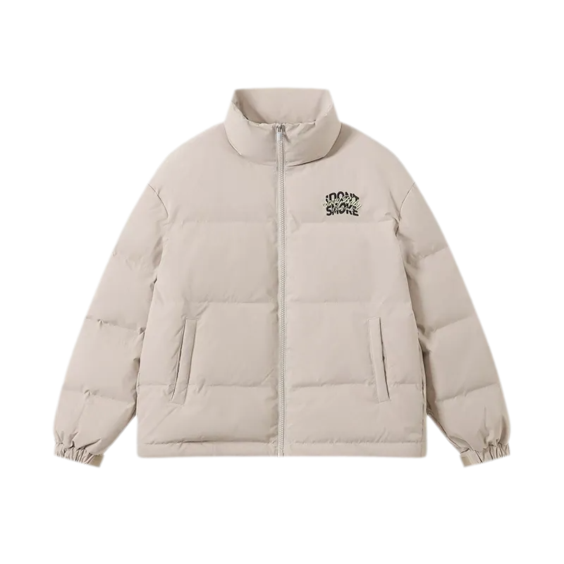 Textured 90-Down Winter Jacket