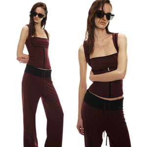 Wine Red Top / S