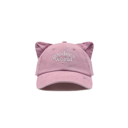 Splatter Cat-Ear Baseball Cap