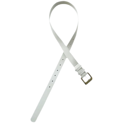 Wide Metal Letter Belt