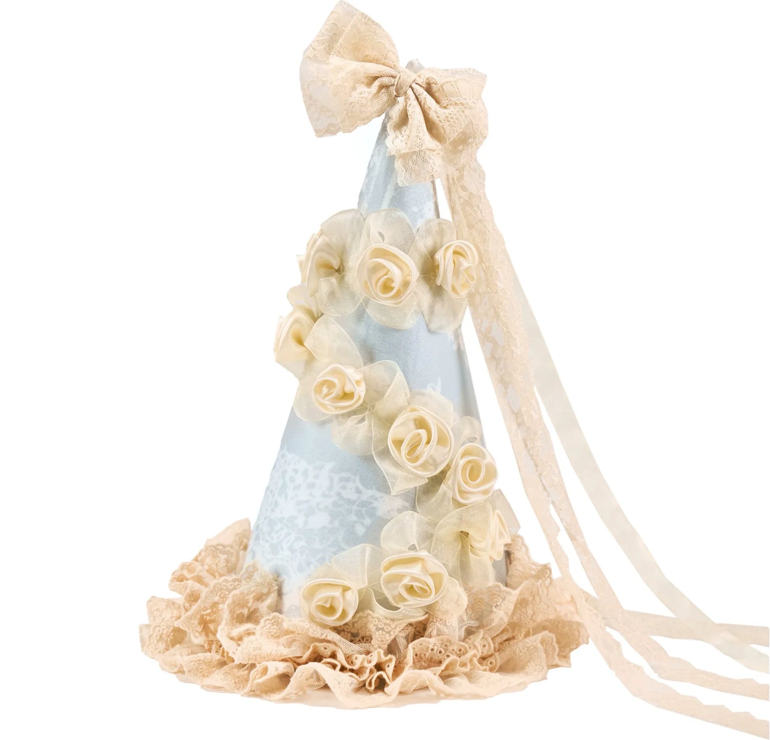 Layered Lace Dessert Hat