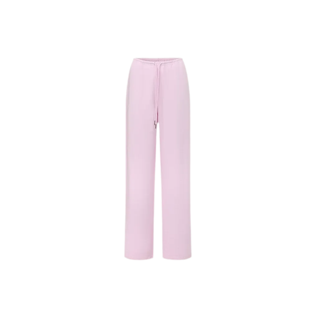 Air Cotton Wide-Leg Sweatpants