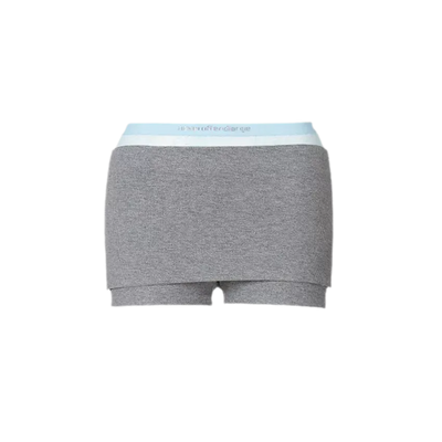 Gray Lace Shorts / S