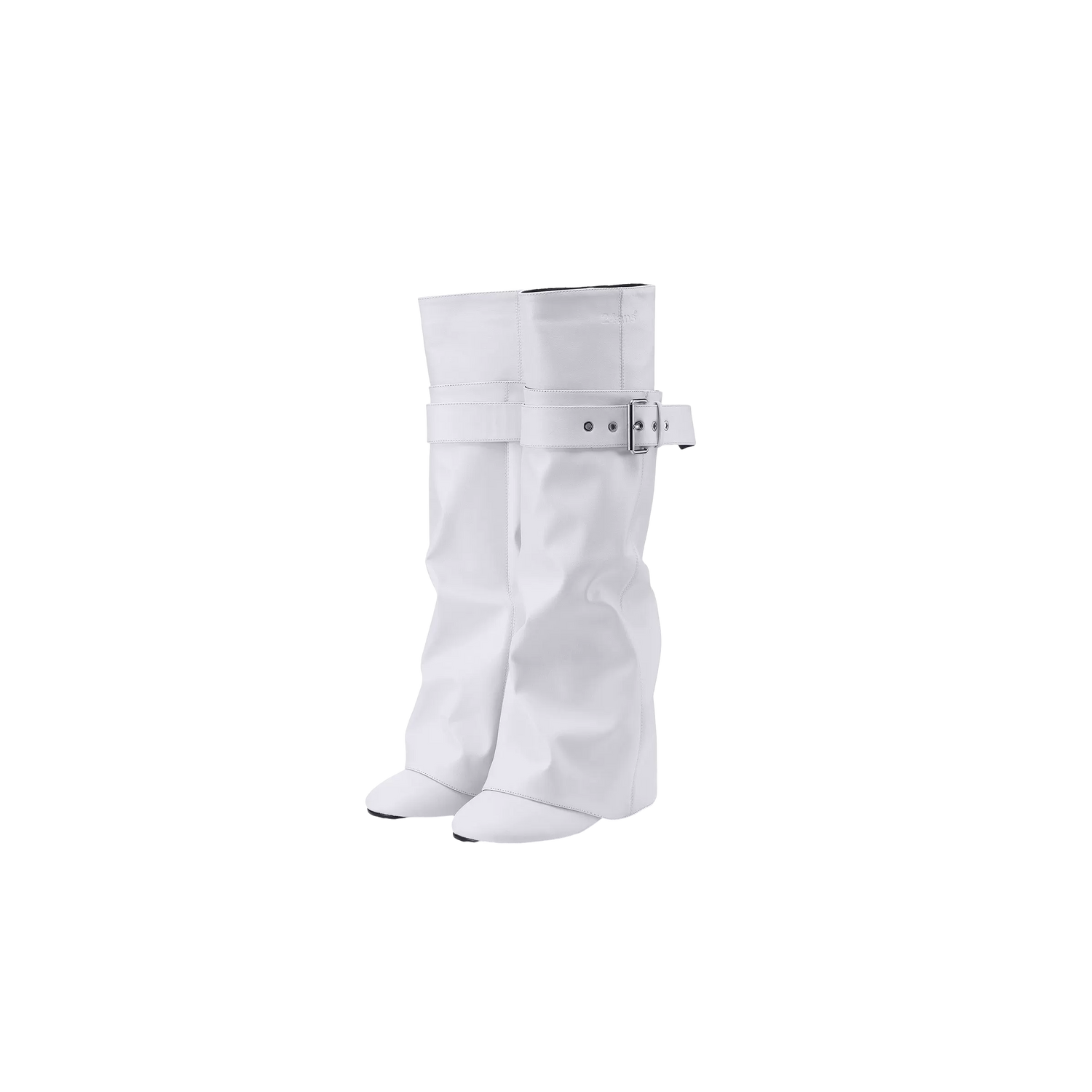 Low Heel 4cm Pants Tube Boots