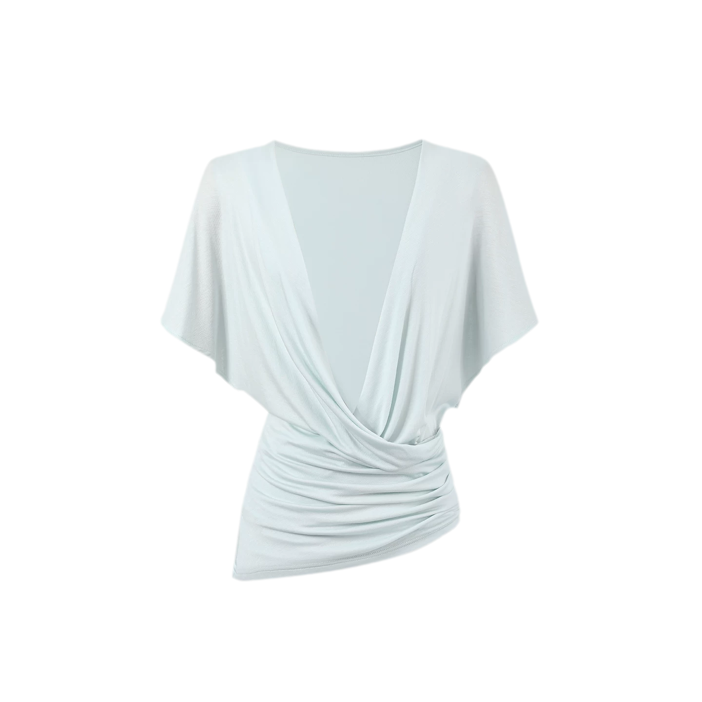 Original Lyocell Batwing Sleeve Top &amp; Bustier Set