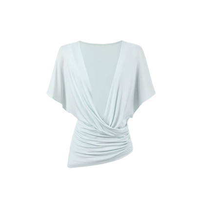 Original Lyocell Batwing Sleeve Top &amp; Bustier Set