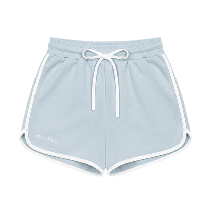 Embroidered Piping Shorts
