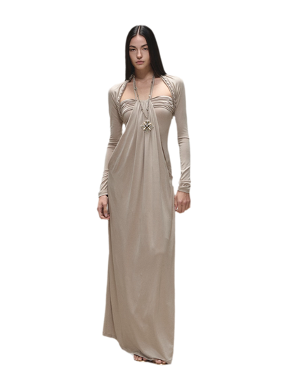 Khaki Dress / S