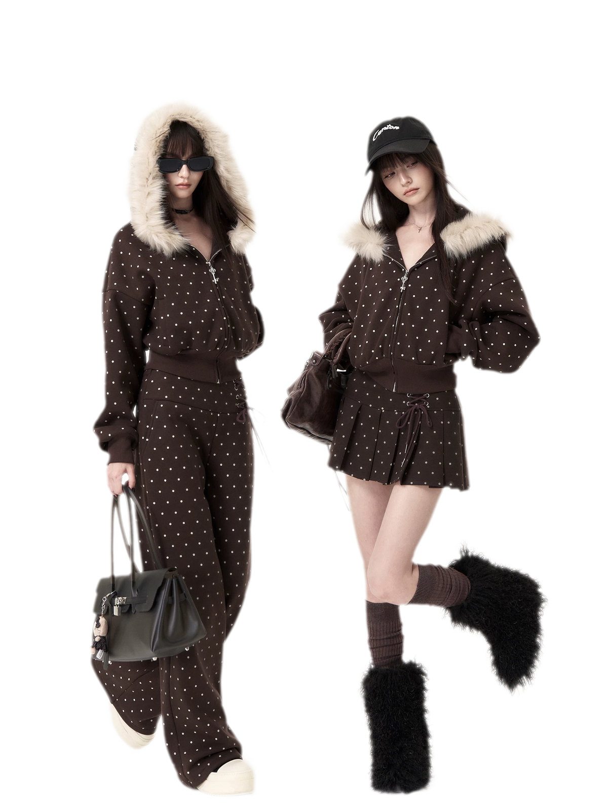 Fleece-Punkte-Set