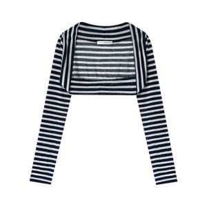 Navy Blue Striped / S