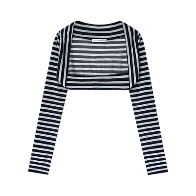 Navy Blue Striped / S