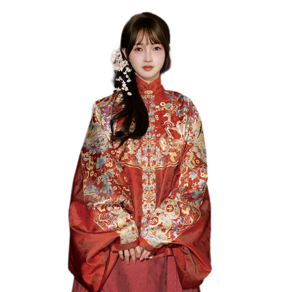 Ming-Style Brocade Mamian Set