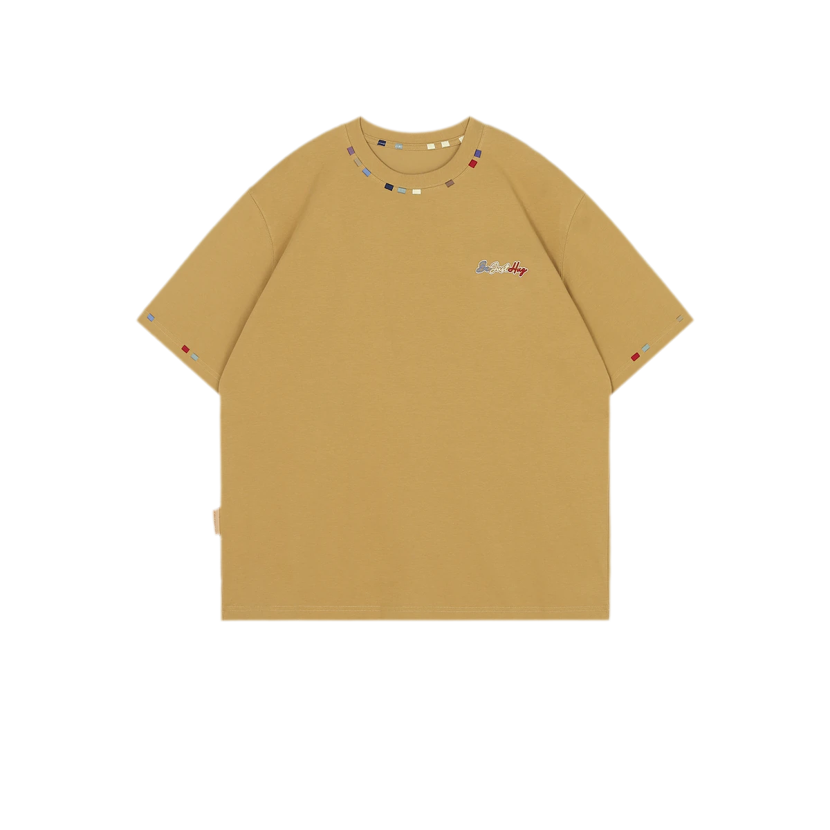 Pure Cotton Embroidered T-Shirt