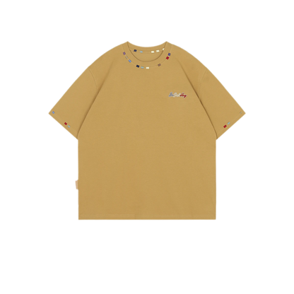 Pure Cotton Embroidered T-Shirt