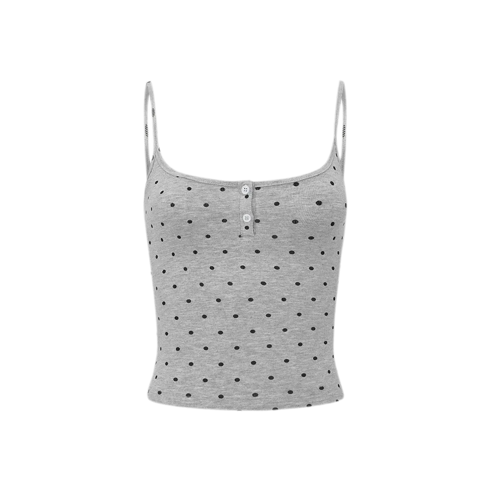 Polka Dot Embroidered Set