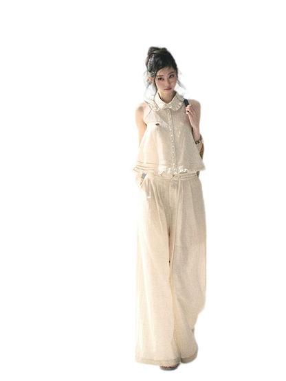 Soft Lace Two-Piece Set