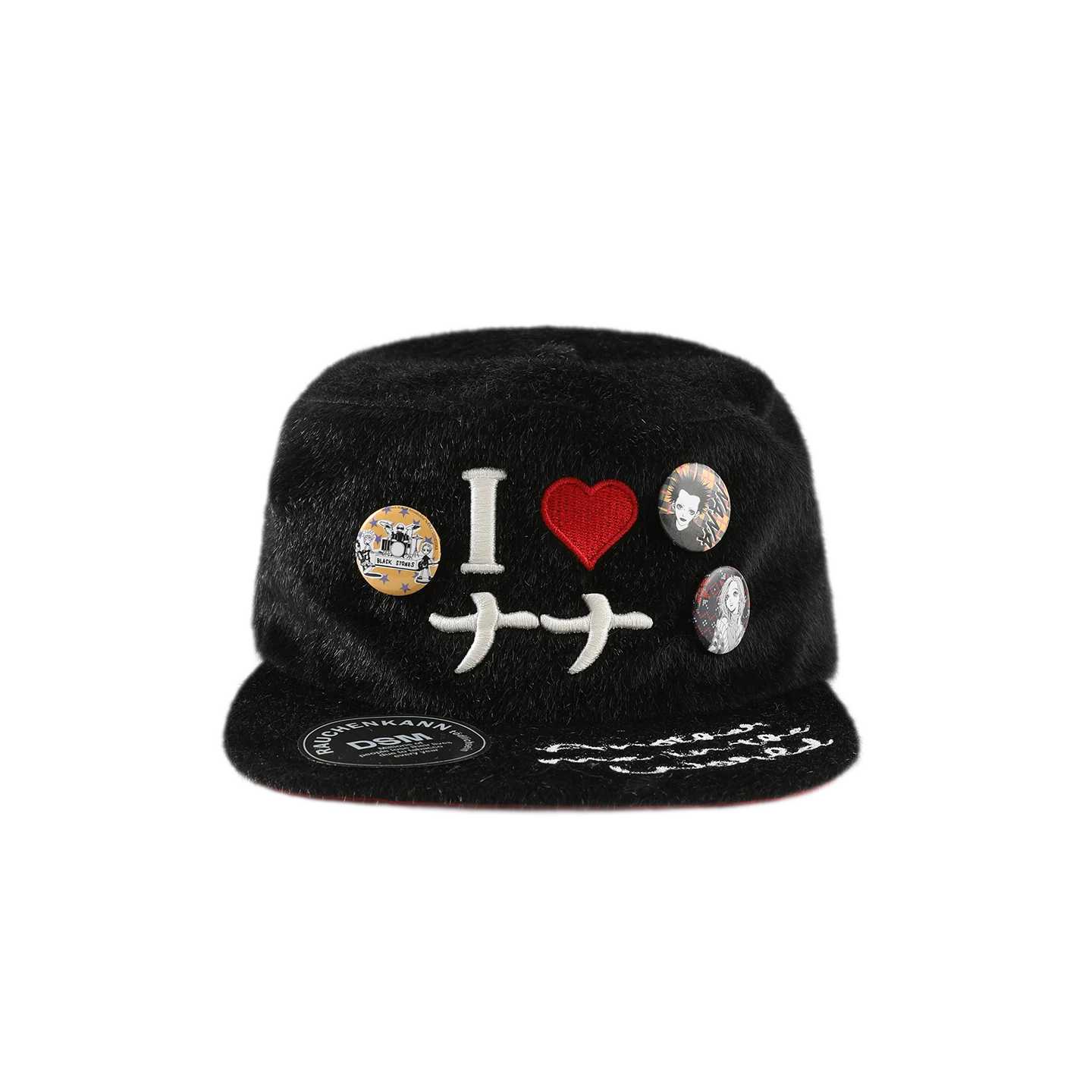 DSM X NANA Embroidered Fuzzy Hat
