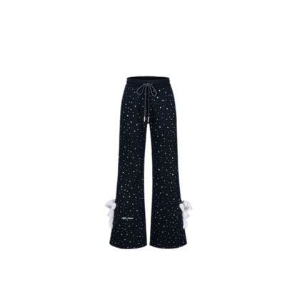 Galaxy Star Micro-Flare Sweatpants