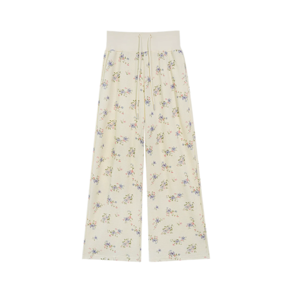 플로럴 와플 후디 세트
