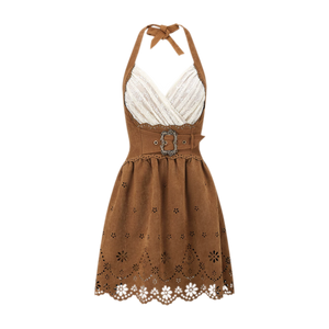 Hippie Brown (Dress) (Pre-order) / XS