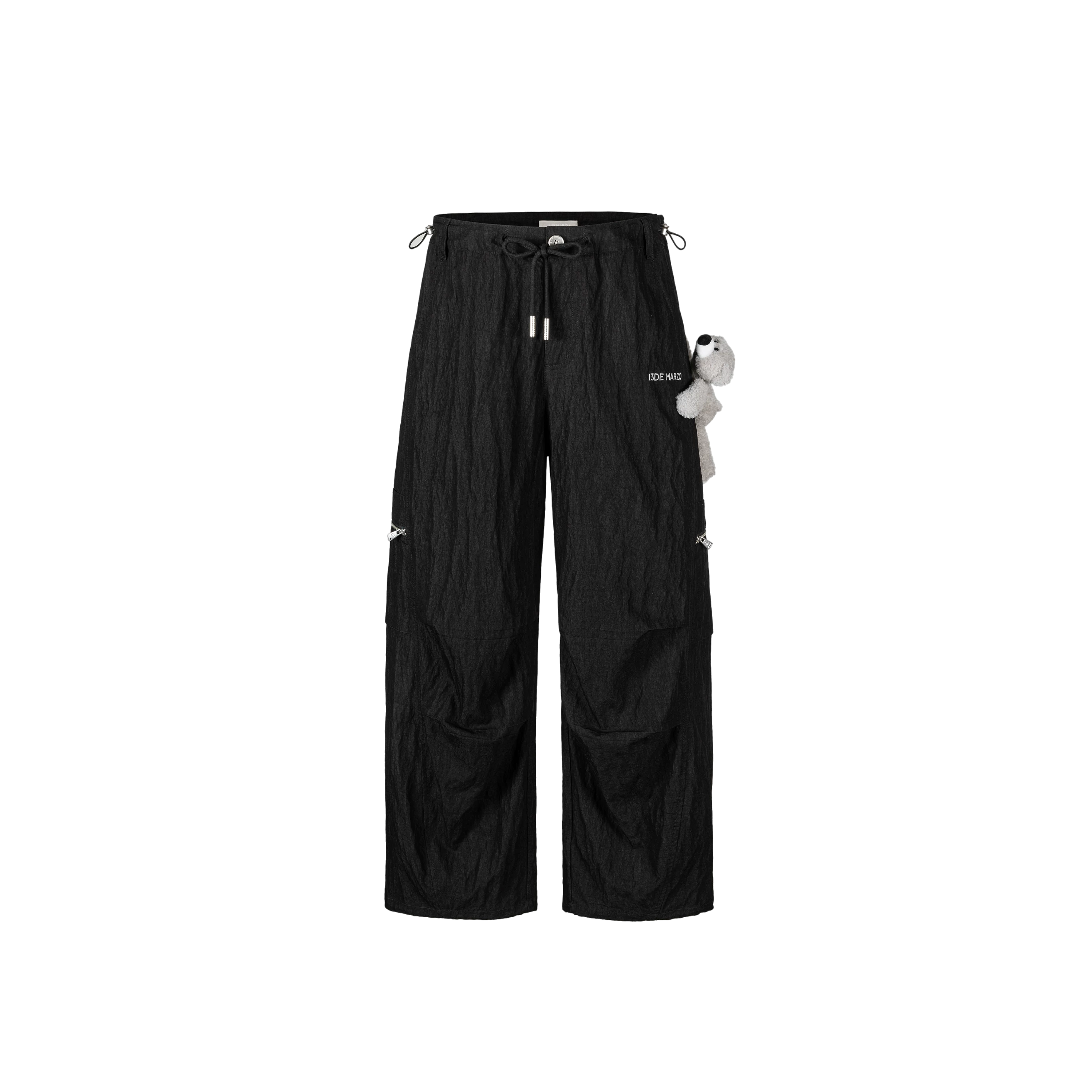 Loose Wide-Leg Cargo Pants