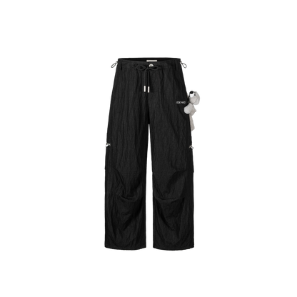 Loose Wide-Leg Cargo Pants