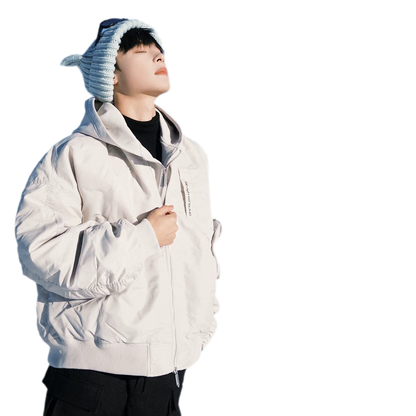 Down-Filled Detachable Puffer Jacket