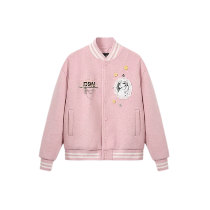 DSM X NANA Embroidered Bomber Jacket