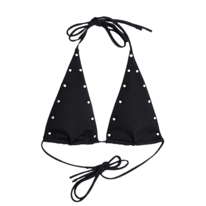 Rivet Sleeve Cover-Up Bikini