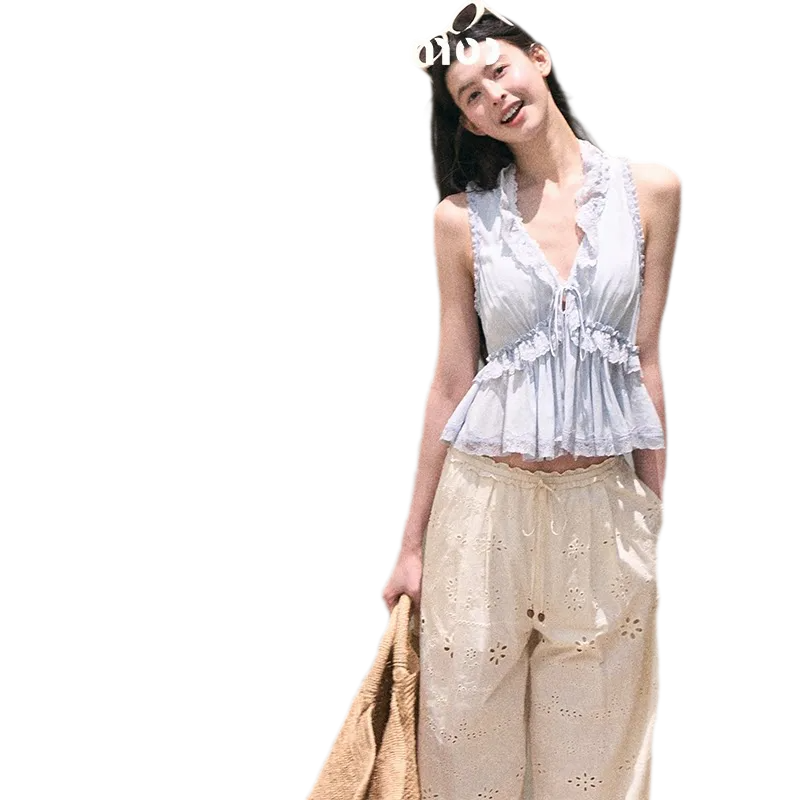Lace Trim Cami Top