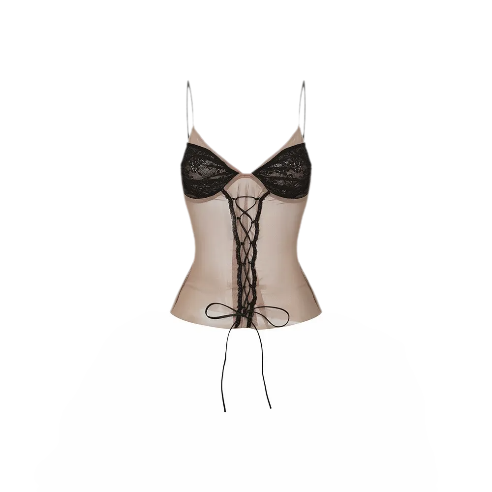 Lace Ruched Mermaid Set