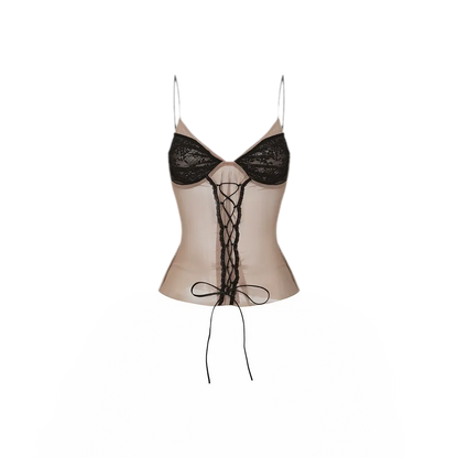 Lace Ruched Mermaid Set