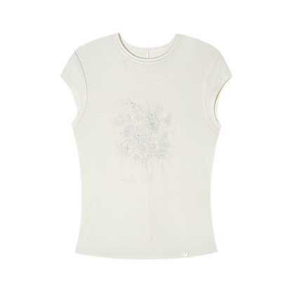 Sheer Eyelet Lantern Pants