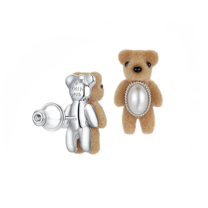 Mini Teddy Bear Earrings