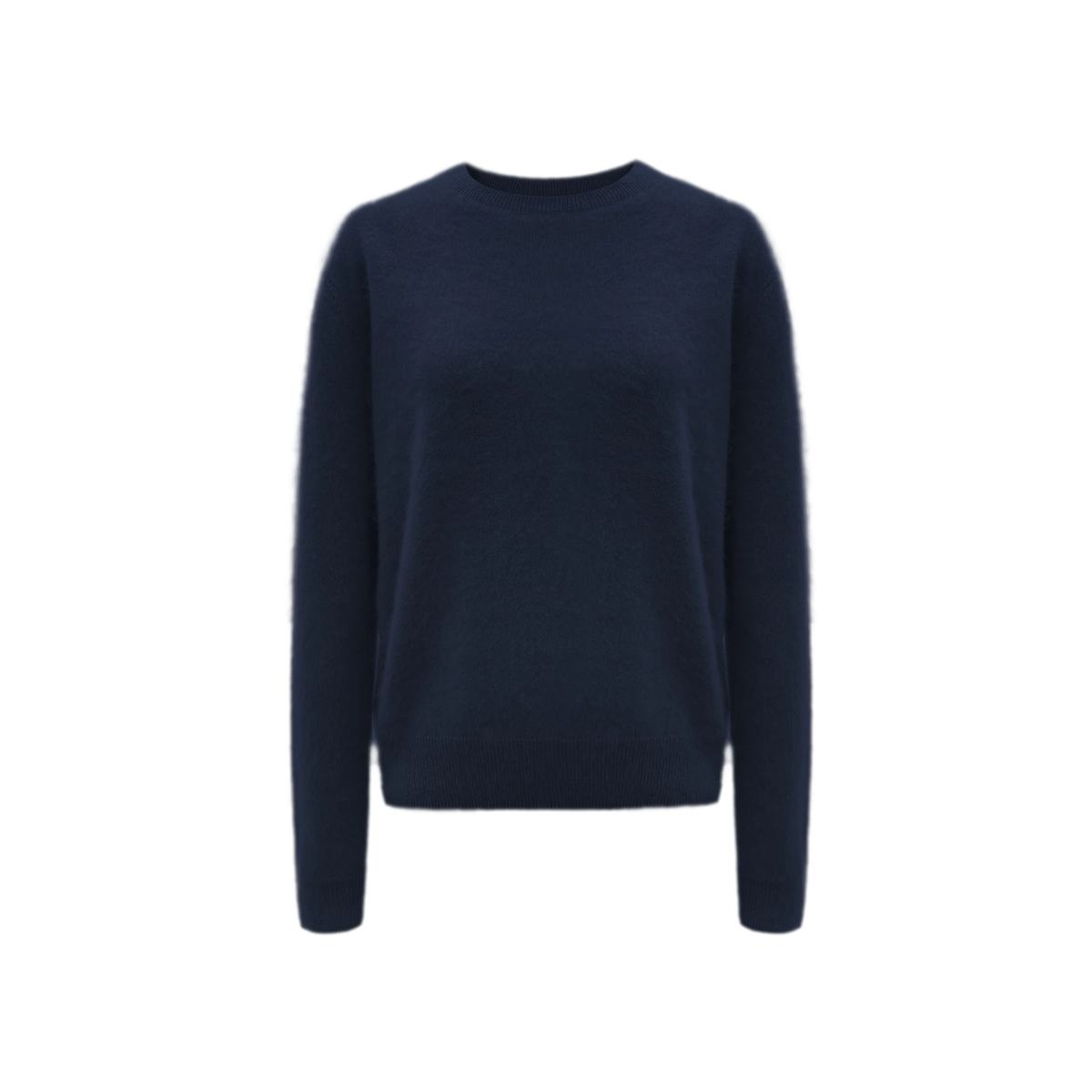 Brushed Knit Crewneck Sweater