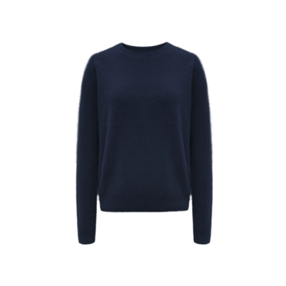 Brushed Knit Crewneck Sweater