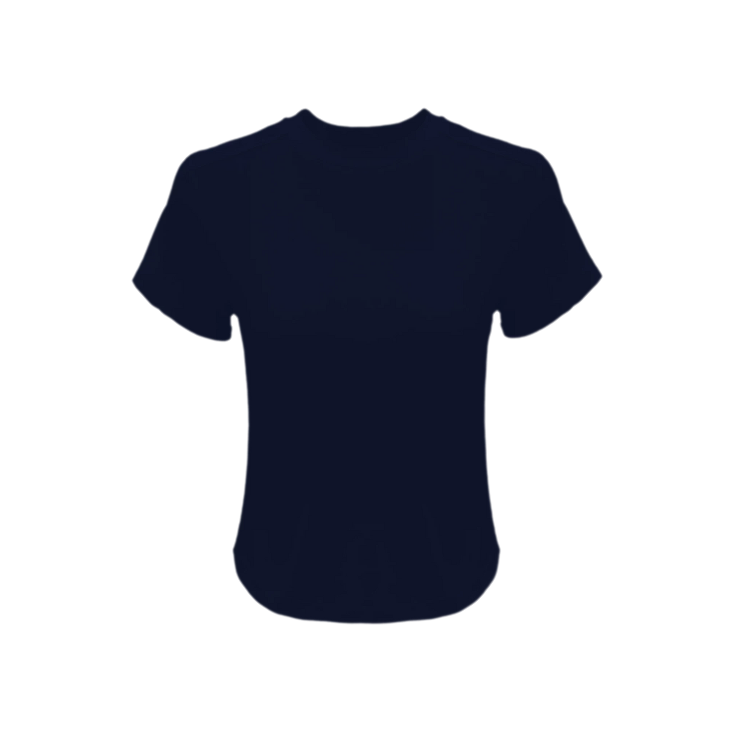 Stretch Cropped Crew-Neck T-Shirt