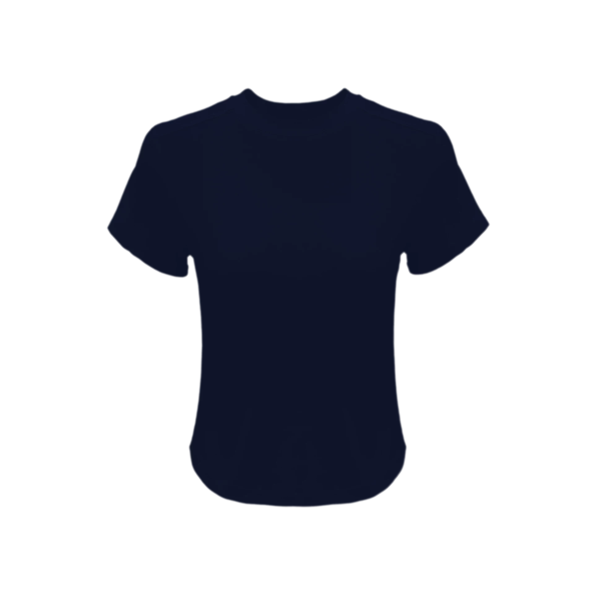 Stretch Cropped Crew-Neck T-Shirt