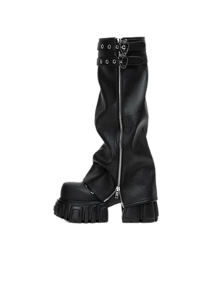 Black (Shoes + Leg Warmers) / 35