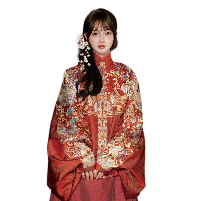 Ming-Style Brocade Mamian Set
